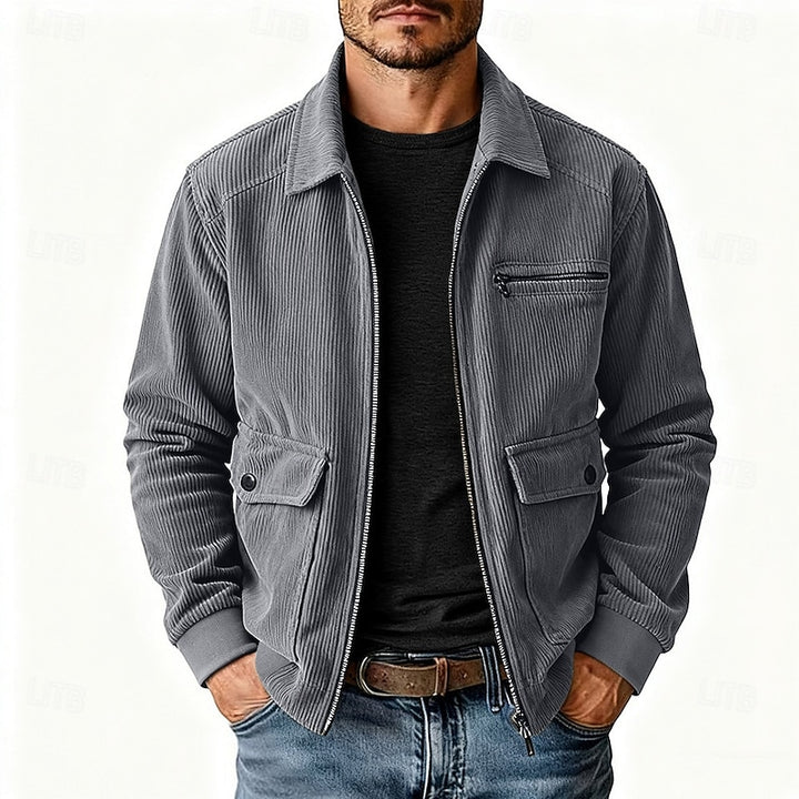 Brennan | Classic Lapel Utility Jacket