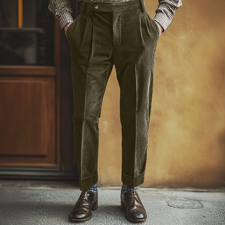 Ellington | Pleated Gurkha Trousers