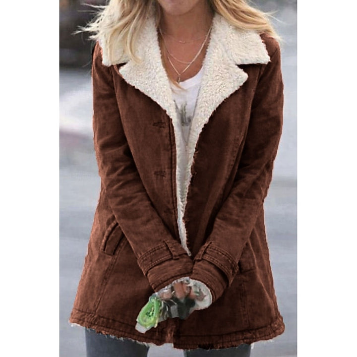 Annalise | Cozy Turndown Coat