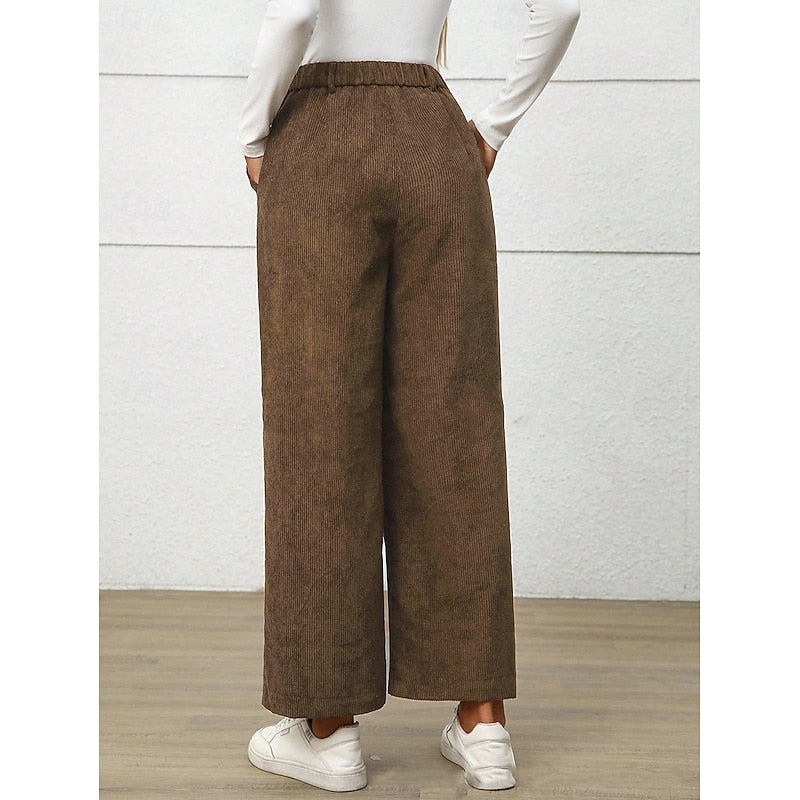 Josie | Wide-Leg High-Waist Pants