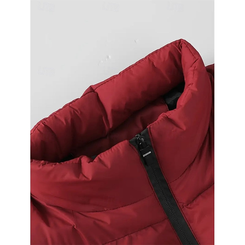 Trevor | Quilted Stand-Collar Vest