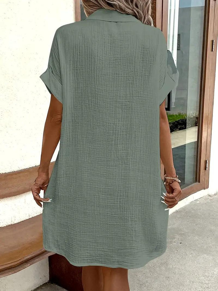 Michelle | Classic V Neck Everyday Dress