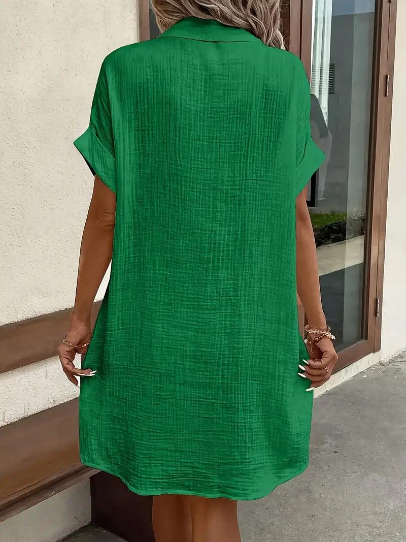 Michelle | Classic V Neck Everyday Dress