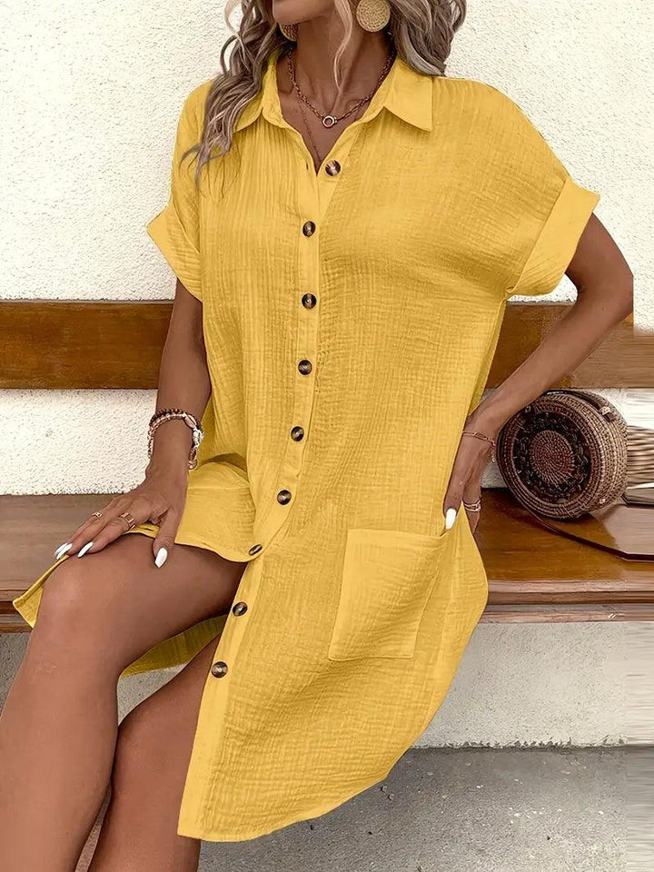 Michelle | Classic V Neck Everyday Dress