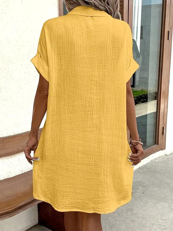 Michelle | Classic V Neck Everyday Dress
