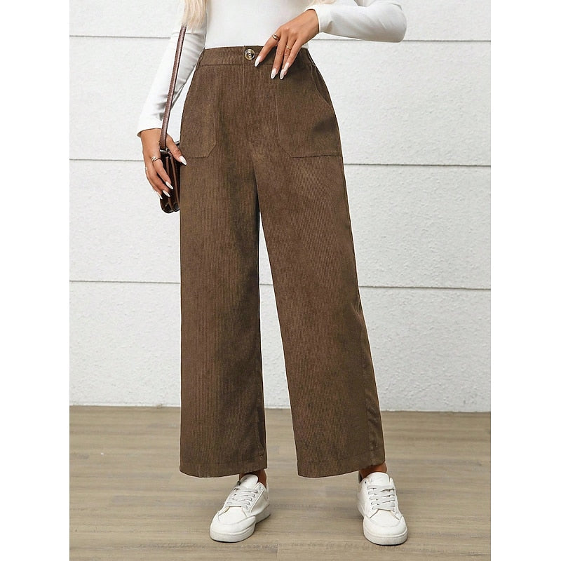 Josie | Wide-Leg High-Waist Pants