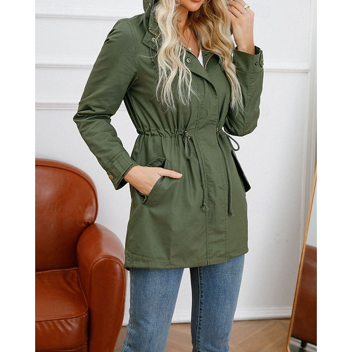 Nadia | Hooded Utility Coat