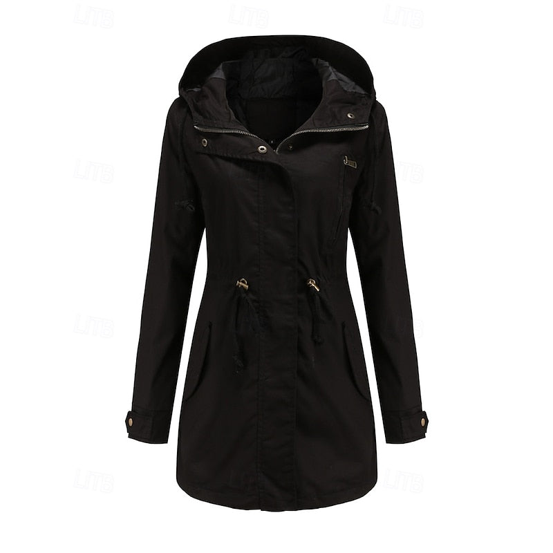 Nadia | Hooded Utility Coat