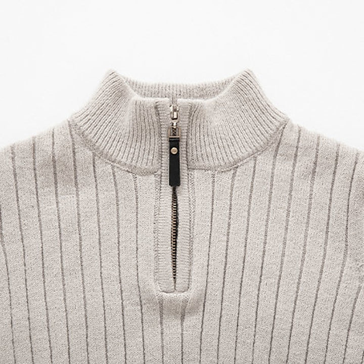 Lawson | Quarter-Zip Ribbed Sweater