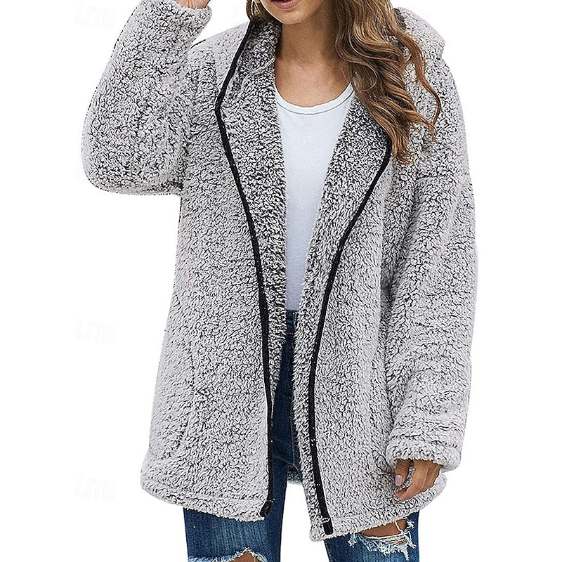 Beverly | Cozy Hooded Coat