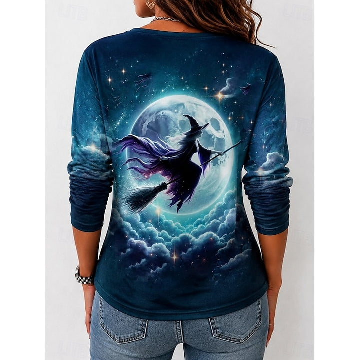 Isadora | Witch Silhouette Halloween Top