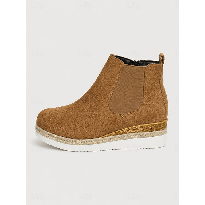 Marjorie | Wedge Chelsea Ankle Boots