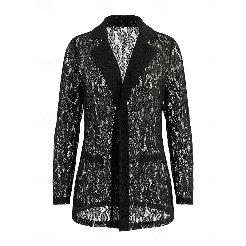 Brooke | Refined Openwork Blazer
