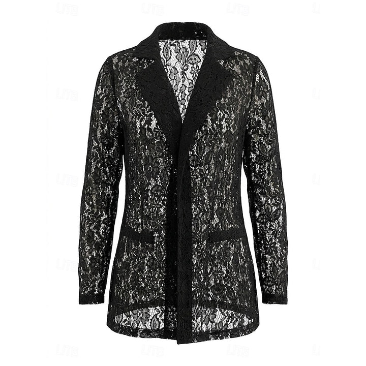 Brooke | Refined Openwork Blazer