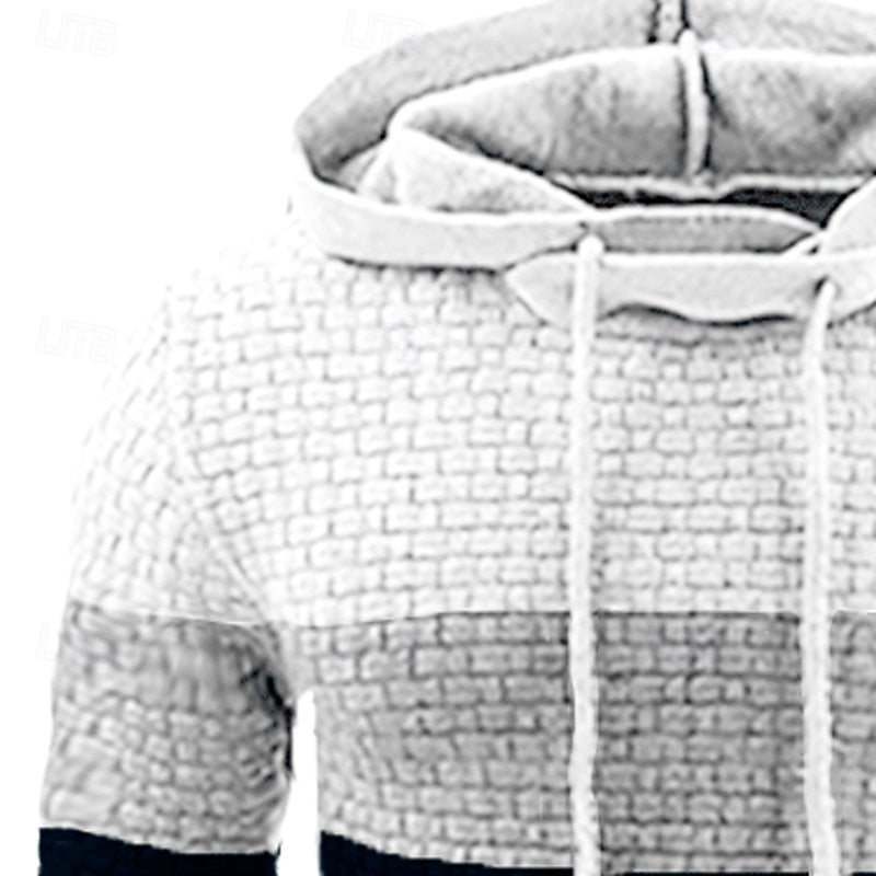 Wesley | Color Block Hooded Pullover