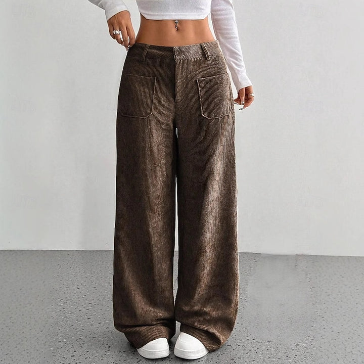 Isla | Wide-Leg High-Waist Pants