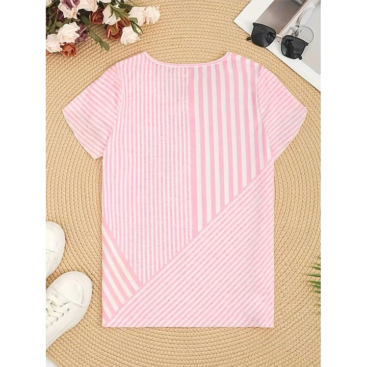 Sienna | Softly Striped V-Neck Top