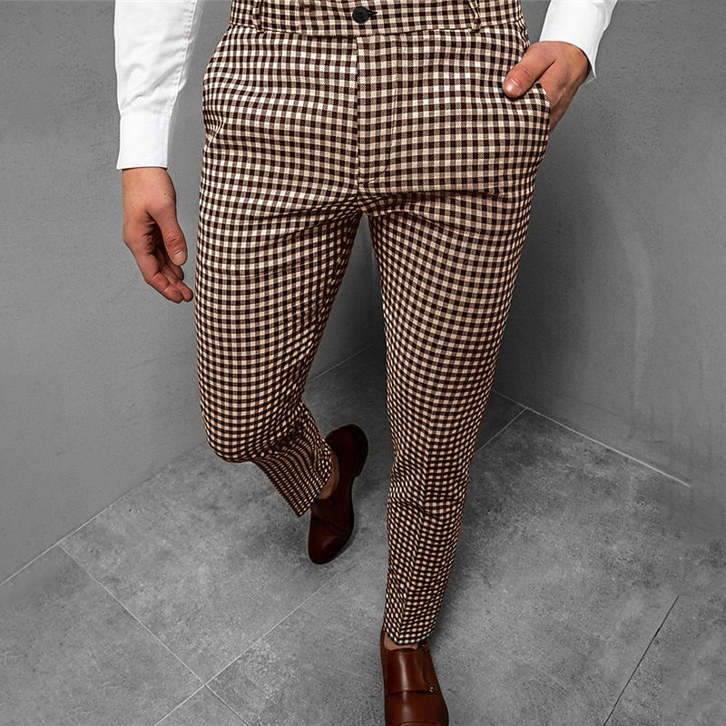 Harlan | Tailored Check Trousers