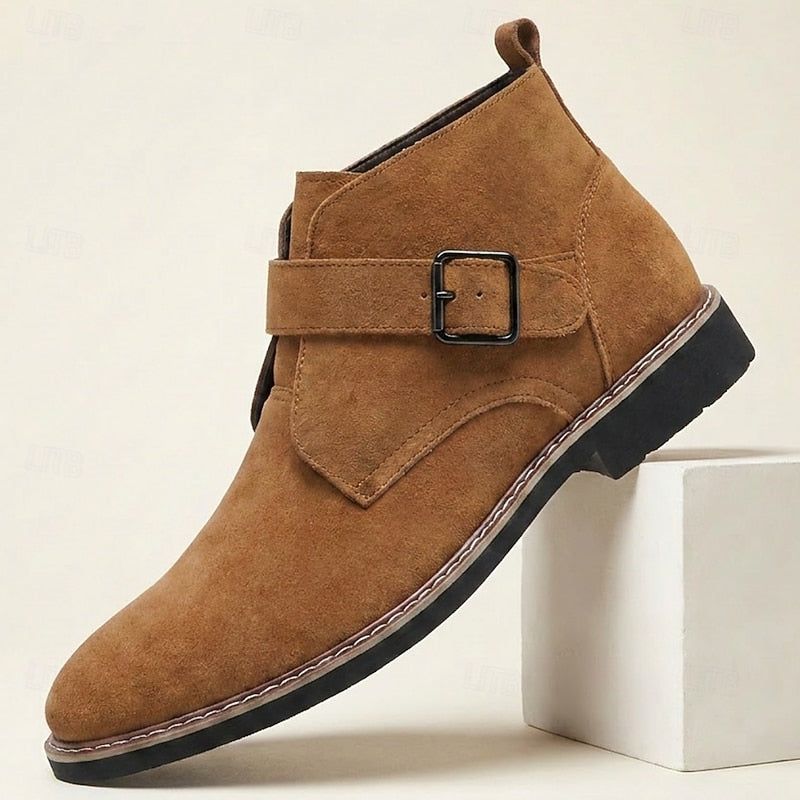 Rowan | Buckle-Detail Chelsea Ankle Boots