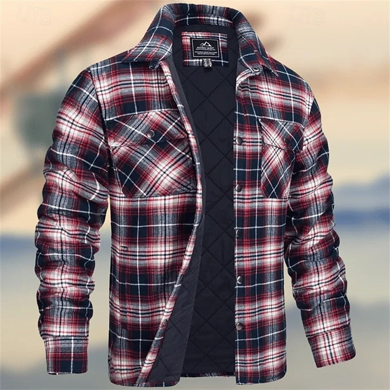 Wilder | Insulated Plaid Shirt Jacket