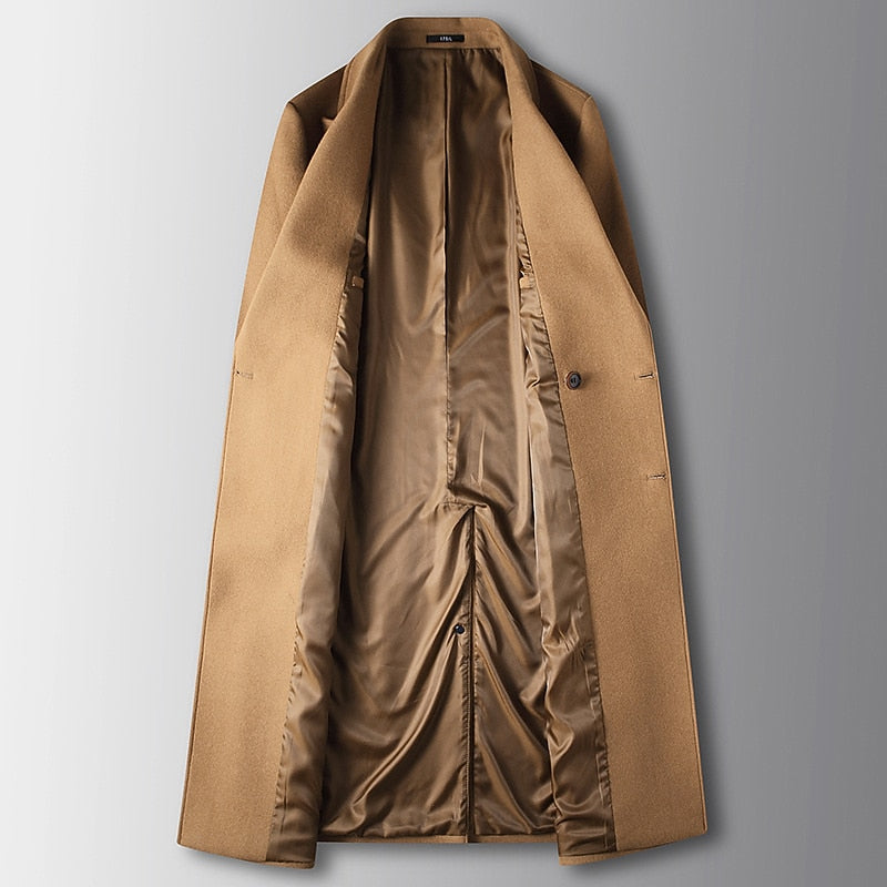 Henry | Tailored Double-Breasted Long Coat