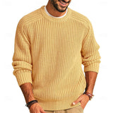 Weldon | Ribbed Round-Neck Sweater