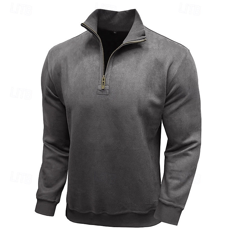 Raymond | Half-Zip Stand-Collar Sweatshirt