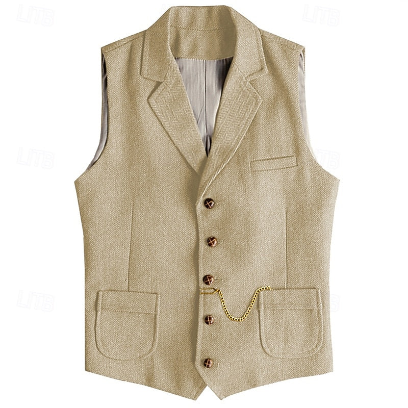 Alistair | Refined Single-Breasted Waistcoat