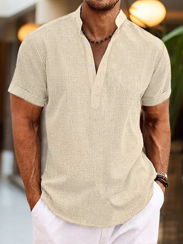 Lawrence | Classic Henley Shirt