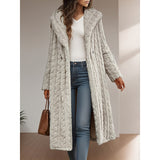 Dahlia | Cozy Hooded Long Coat