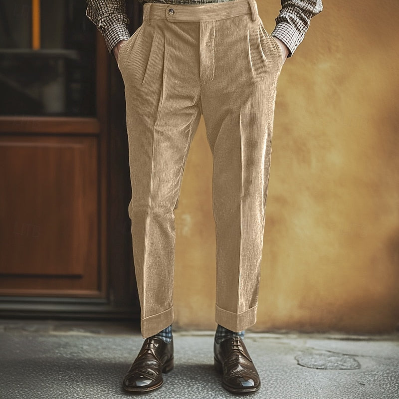 Ellington | Pleated Gurkha Trousers