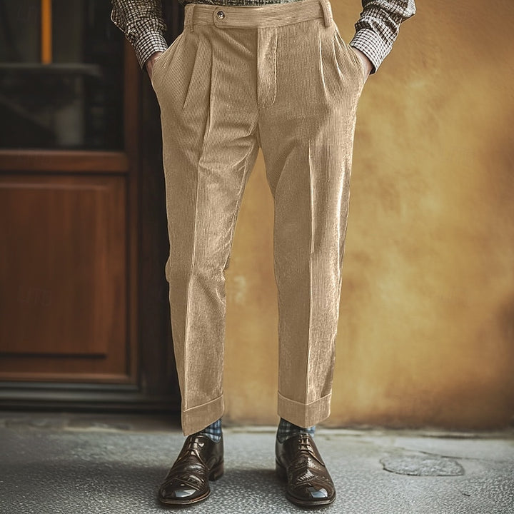 Ellington | Pleated Gurkha Trousers