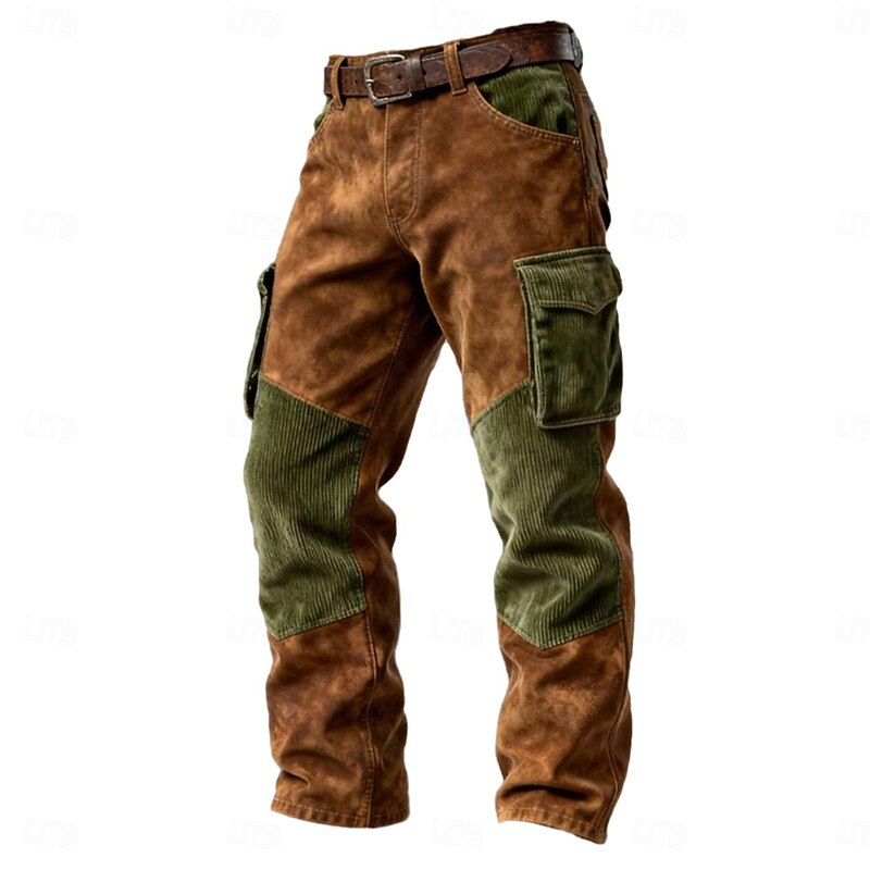 Miles | Rugged Two-Tone Cargo Pants