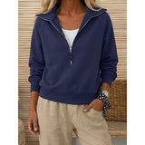 Vera | Quarter-Zip Collared Pullover