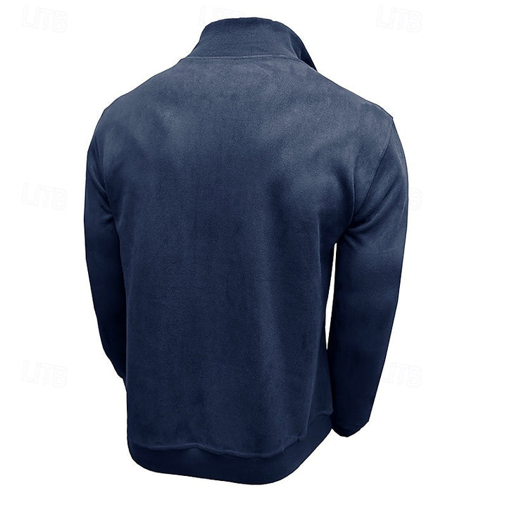 Raymond | Half-Zip Stand-Collar Sweatshirt