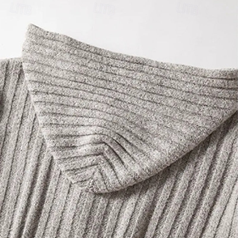 Keegan | Cable-Knit Hooded Cardigan