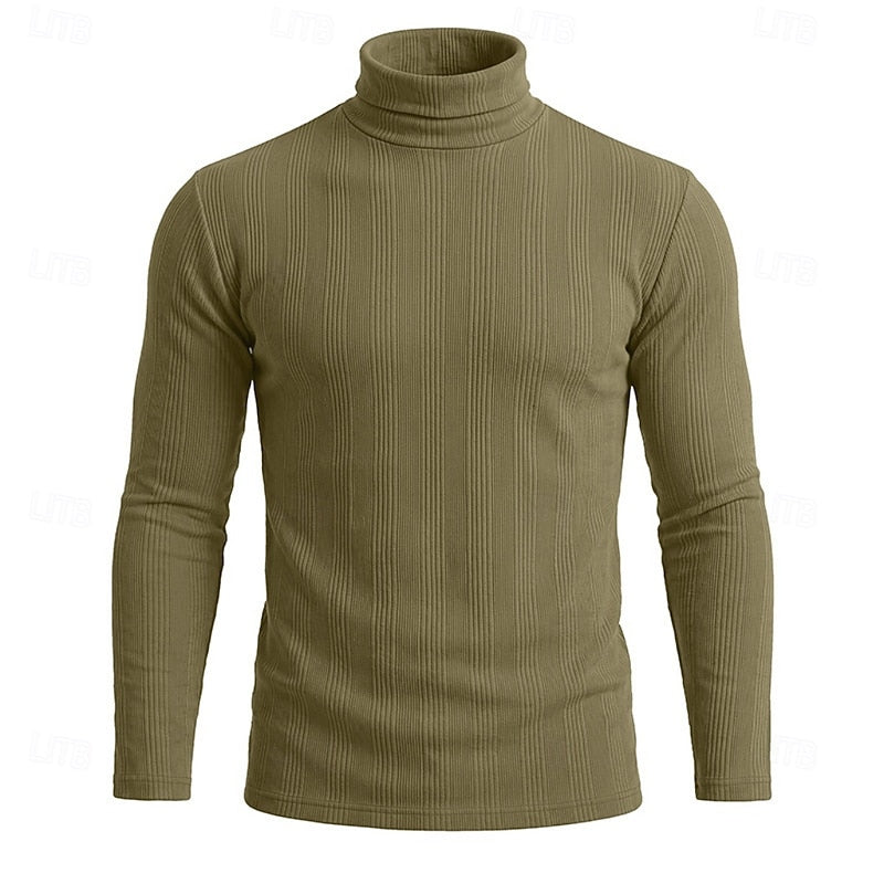 Julius | Refined Ribbed Turtleneck