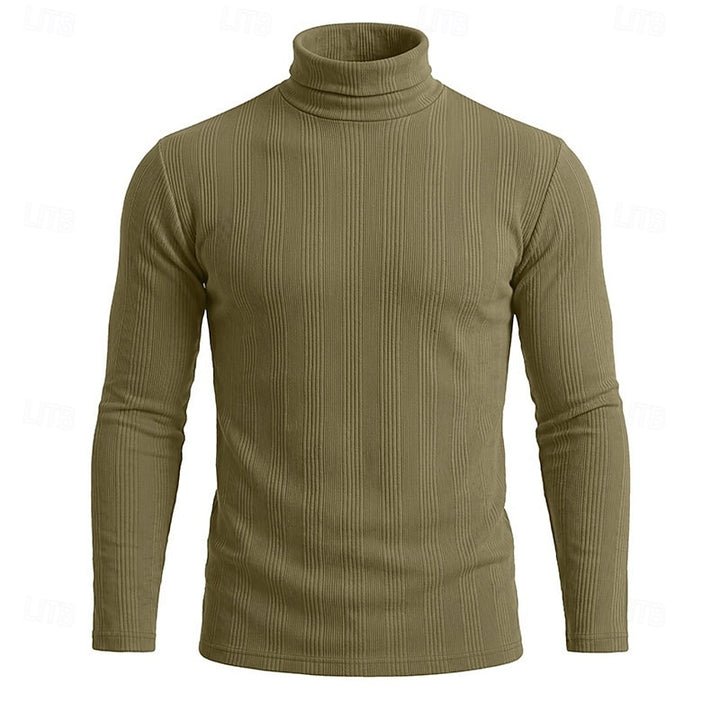 Julius | Refined Ribbed Turtleneck