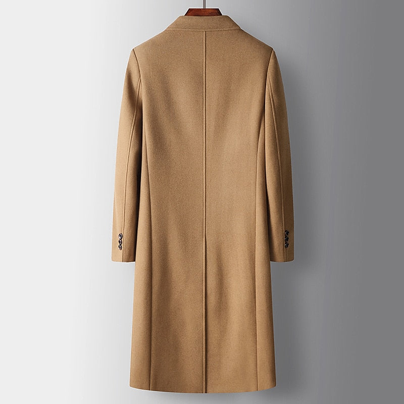 Henry | Tailored Double-Breasted Long Coat