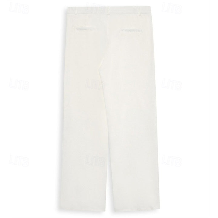 Hugh | Tailored Straight-Leg Trousers