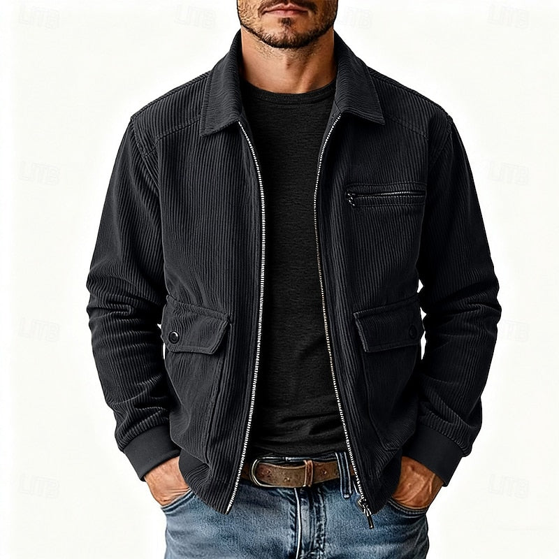 Brennan | Classic Lapel Utility Jacket
