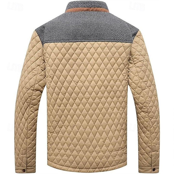 Leland | Quilted Stand-Collar Jacket