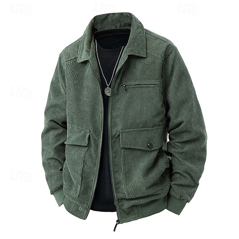 Brennan | Classic Lapel Utility Jacket