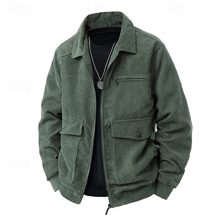 Brennan | Classic Lapel Utility Jacket