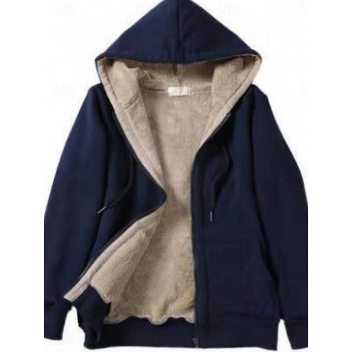 Yvonne | Cozy Zip-Up Hooded Jacket