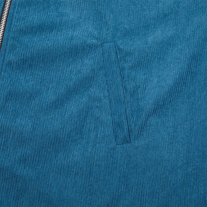 Wade | Ribbed Textured Zip Jacket