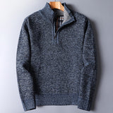 Gareth | Quarter-Zip Stand Collar Sweater