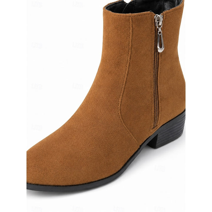 Tessa | Sleek Side-Zip Ankle Boots