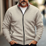 Thatcher | Refined Full-Zip Cardigan