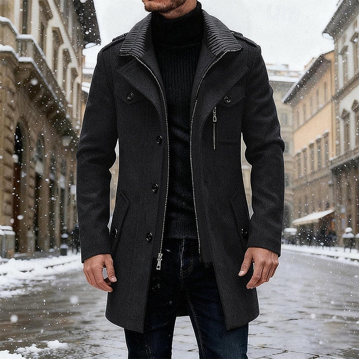 Wallace | Tailored Longline Overcoat